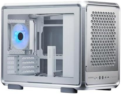 Cooler Master MasterFrame 400 Micro-ATX Case, High Airflow 360mm AIO Silver