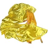 MUNAFIE Banderas de adoración para danza, banderas de alabanza Banderas de Danza, banderas de iglesia para adoración, oro