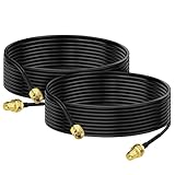 rallonge antenne wifi Le câble d'extension d'antenne WiFi est compatible avec Antenne FPV, Carte/LAN Sans Fil,Routeur Sans Fil, Pont, Extendeur de Portée WiFi , Carte PCI, Point d'accès, Caméra de Sécurité IP et Autres Antennes WiFi