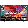 SALORA SMART24TV – Smart TV da 24 Pollici con Android – Display LED, HD Ready, Chromecast Integrato, Dolby Audio, Wi-Fi, Bluetooth, 3x HDMI – TV Compatta Ideale per Casa o Cucina
