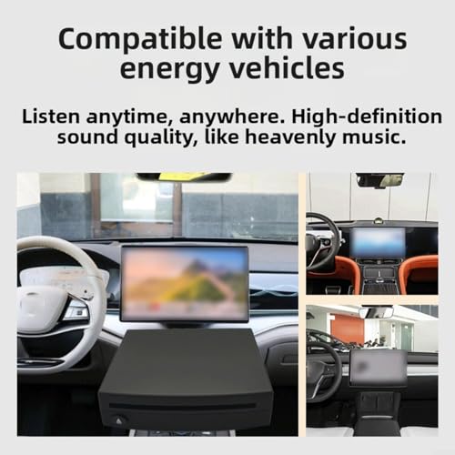 Lecteur CD externe USB pour voiture avec audio sans perte