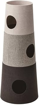 【美品】カインズ CAINZ キャットタワー 3段 グレー NECOTA キャットインテリアタワー NECOTA セットカーサ グレー | ペット