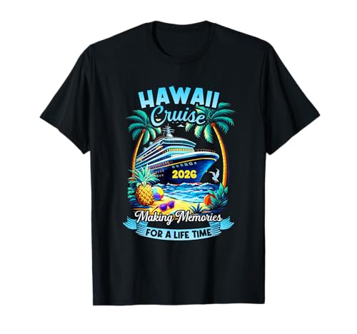 Hawaii Cruise 2026 Vacation Trip Matching Family Group T-Shirt