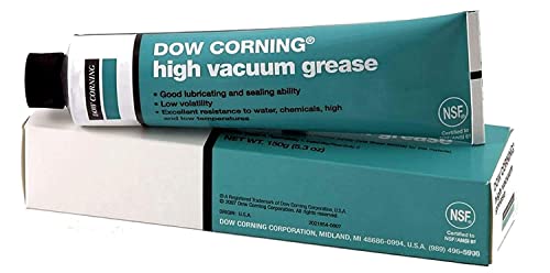 Silicone-Based High Vacuum Grease, 5.3 oz. Tube