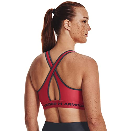 Image of Under Armour Women's Crossback Mid Impact Sports Bra