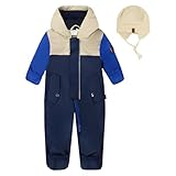 Deux par Deux Baby Boy Mid-Season One- Piece Outerwear With Hat