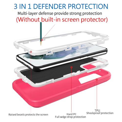 Coque Samsung S20 Plus 5G antichoc - Protection intégrale robuste rose