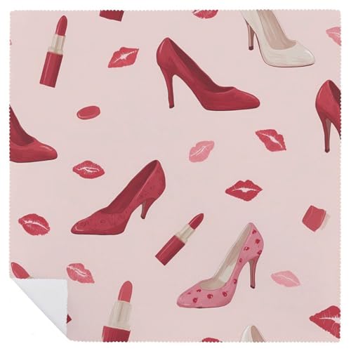 Servilletas de tela lavables con diseño de besos duraderas para restaurantes y hoteles 7