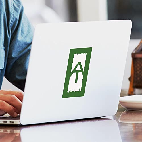 Cafepress Appalachian Trail White Blaze Rectangle Bumper Sticker Car Decal #TOP2