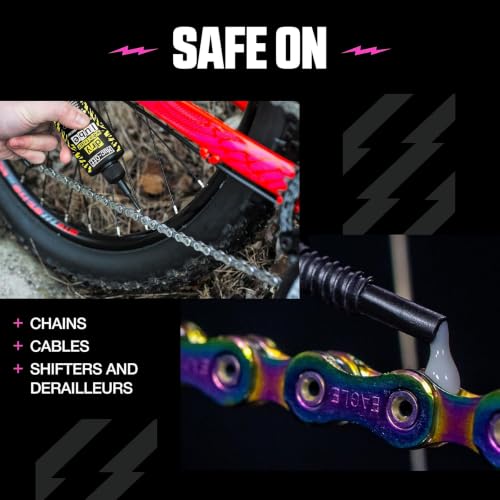 Image of Muc-Off Bio Dry Bike Chain Lube 4.06 fl oz - Wax-Based Formula for Smooth Gear Shifts