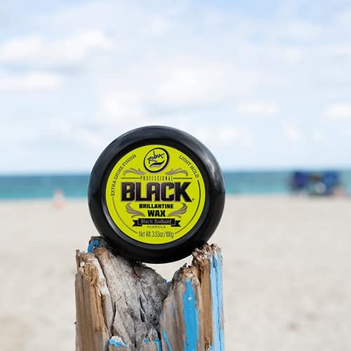 Rolda Black Brilliantine Cera temporária para coloração de cabelo