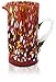 Mazzega Art & Design Carafe en verre « Les couleurs de Murano» Classic - Rouge