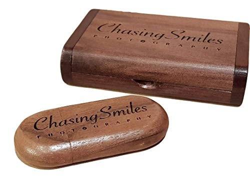 Customize Personalised Laser Engraved Solid Wooden...