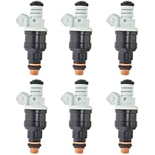 Fuel Injector F1ZE-B4C F1ZE-9F593-B4C for Ford E150 E250 E350 Econoline F150 F250 F350 1993-1996 Mustang 1997-1998 6 Cyl 3.8L 4.9L Replacement for 822-11112Set of 6