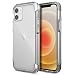 Produktbild X-Doria Raptic Air Fall kompatibel mit iPhone 12 Mini Fall, Kratzfest, Aluminium Metall Stoßstange, drahtlose Aufladung, 13ft Drop-Schutz, passt iPhone 12 Mini, Klar