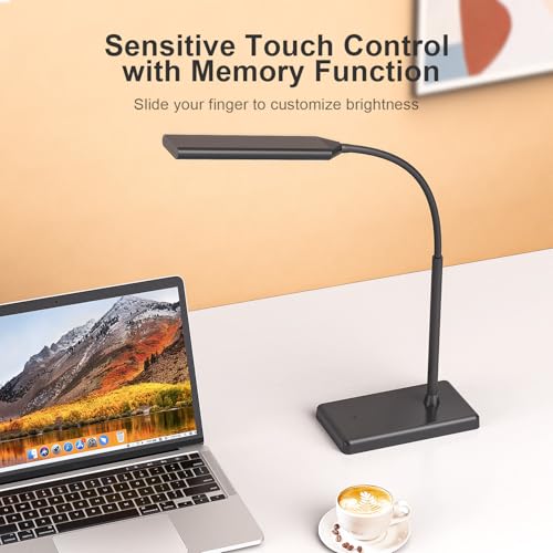 LINTYLE LED Desk Lamp for Office Home with Wireless Charger - image 4