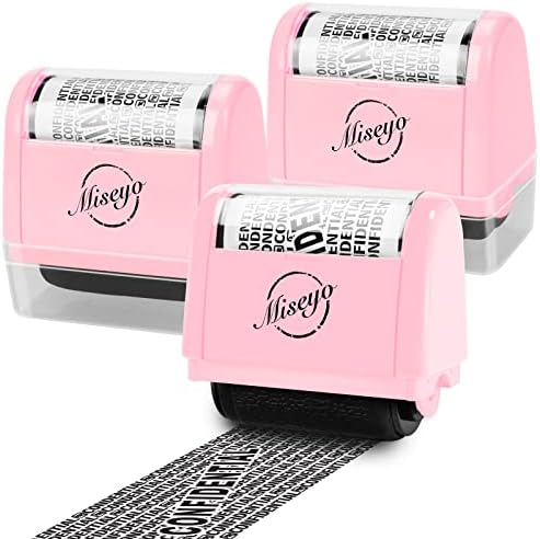 Miseyo Roller Stamp Refill Ink - 3 Pack - Black Ink