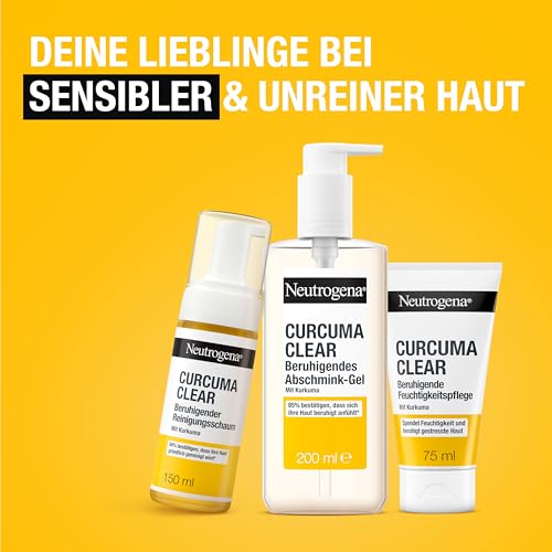 Neutrogena Gesichtsreinigung Curcuma Clear Reinigungsschaum 150 ml