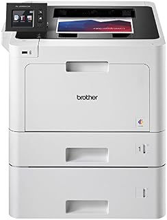 Brother Business Color Laser Printer, HL-L8360CDWT, Wireless Networking, Automatic Duplex Printing, Mobile Printing