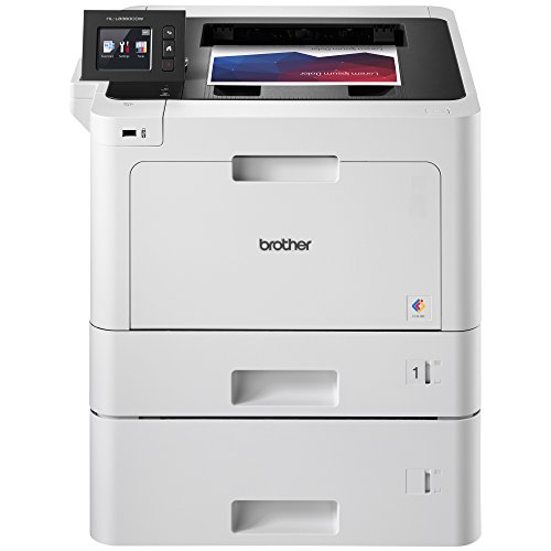 Brother Business Color Laser Printer, HL-L8360CDWT, Wireless Networking, Automatic Duplex Printing, Mobile Printing, Cloud Printing, Amazon Dash Replenishment Enabled