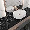 JSEVEM 122 cm x 2 m Wide Black White Marble Wallpaper Self-Adhesive Waterproof Furniture Sticker Furniture Adhesive Film Stone Look Marble Look Adhesive Wallpaper Self-Adhesive Marbled Glossy Paper #1
