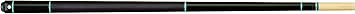 Mystic Black Pool Cue with Upgraded Shaft