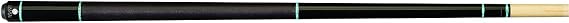 Mystic Black Pool Cue with Upgraded Shaft