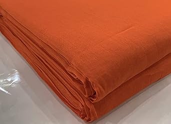 Sikh Punjabi Turban Pagri Pagg Headwear Pagdi Dastar Full Voile Double Stitch 7.5 Meter Orange