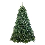 Flora Napapjiri Albero di Natale, Sintetico, Verde, 180 cm