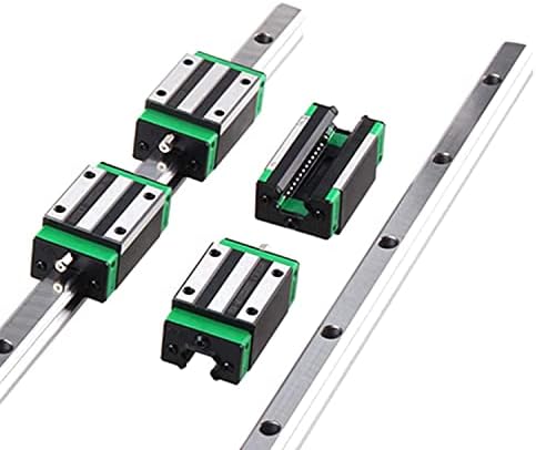 HGR 15 Linear Guide Rail Set - 800mm Precision Slide Rails + 4 Bearing ...