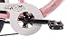CHRISSON Relaxia - Bicicleta infantil de 24 pulgadas para niña, color rosa,...