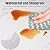 30pcs Marble Peel and Stick Backsplash Waterproof Washroom Wall Panels, Peel and Stick Tile, PVC Foam Wall Panels for Living Room,Kitchen,Bathroom(A7)