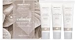 Green People Sensitive Skin Care Set - Natural & Organic 3-Step Routine - Cleanser, Moisturiser & SPF15 - Vegan, 3 x 30ml