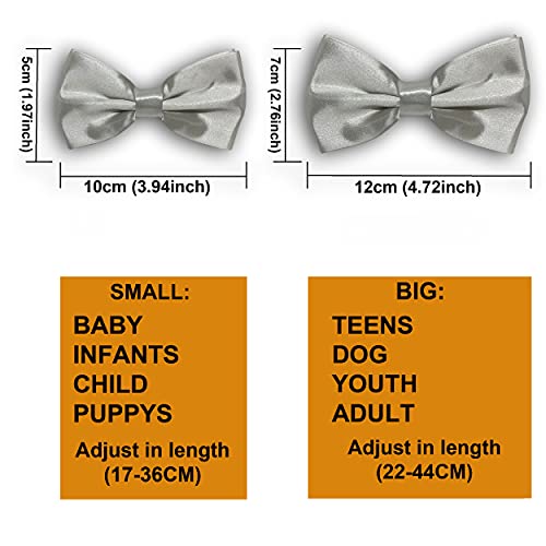 Nufr Bow Tie Tuxedo Butterfly Cotton Adjustable Bowtie For Mens, Boys And Pets[Octopus Fish Coral Jellyfish Sea] #TOP5