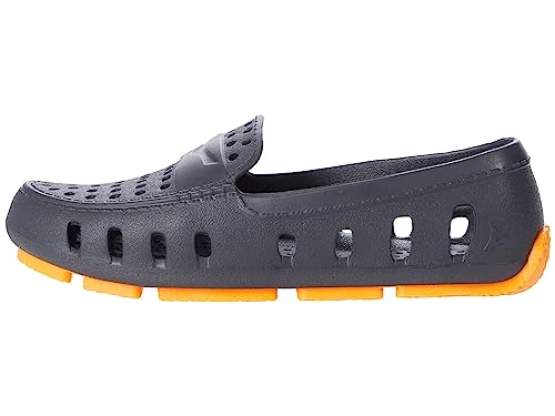 Floafers Prodigy Driver, Asphalt/Flame Orange, 1 Big Kid