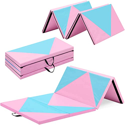 Outroad 8' X 4' X 2" Exercise Mat Thick Gymnastics Mat With Carrying Handles - Exercise Aerobics Mats Stretching Fitness #TOP22