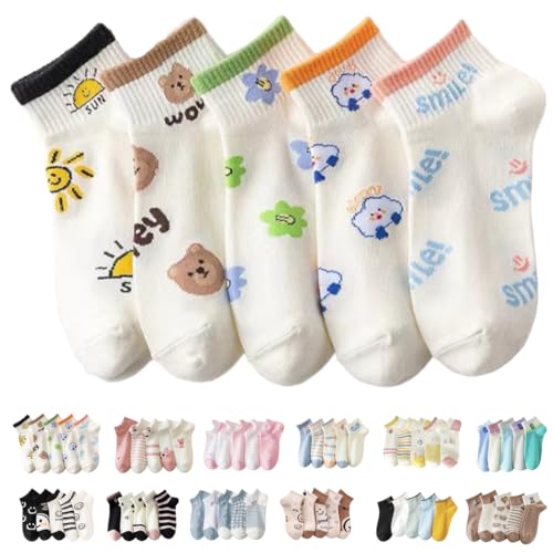 Image of Women's and Girls Cotton Ankle Length Socks