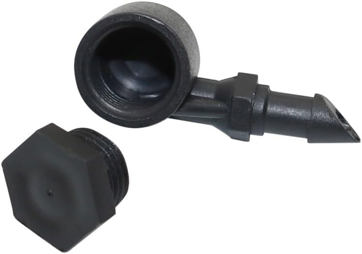 ガーデンミストノズル 4 ミリメートルバーブ農業温室霧噴霧器自動点滴灌漑システムスプリンクラー 100 個