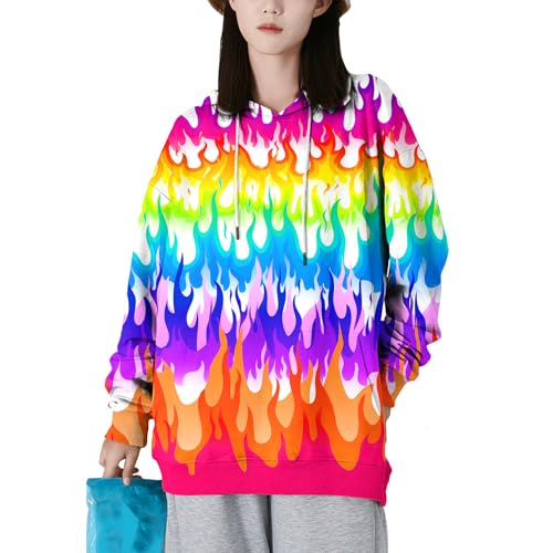 Asylvain Men Women Fashion Unisex 3D Printed Graphic Novelty Hoodie Pullover Hooded Sweatshirts with Pocket - Image 4