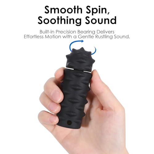 Spiky Grip Fidget Spinner – Soft Silicone Pain Stim Fidget Toy for Teens & Adults – Sensory Tool for ADHD, Autism, Anxiety & Stress Relief – Great Gift for Office or Travel - Image 7
