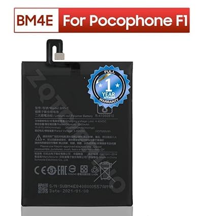 Image of Original BM4E Battery for Redmi Pocophone F1 Battery with 1 Year Warranty**** (B29)