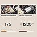 Authticar RC Crawler, 1/12 LC79 RC Rock Crawler, MN82S New Upgrades Land Cruiser Remote Control Pickup Off Road RTR 2.4GHz Remote Control Rock Truck with Controllable lights DIY Customization (Silver)