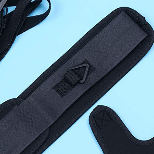 Besportble Free Soccer Training Kick Juggle Football Cages Skill Kicking Aid Throw Bags Auxiliary Youth Hands Skills Control Waist Belt Trainer Hands- Black Equipment Volleyball Rebounder #TOP3