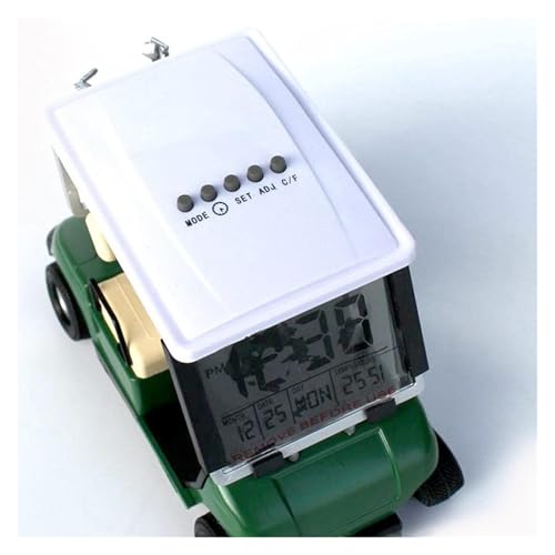 Reloj de carrito de golf con función de música para regalo de mesa 6