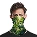VTCTOASY Green Tree Background Neck Gaiter Personalized Soft Windproof Face Covers Cozy Winter Neck Warmer Gator Scarfs Multipurpose Fashion Breathable Bandana Face Mask Scarf for Adult