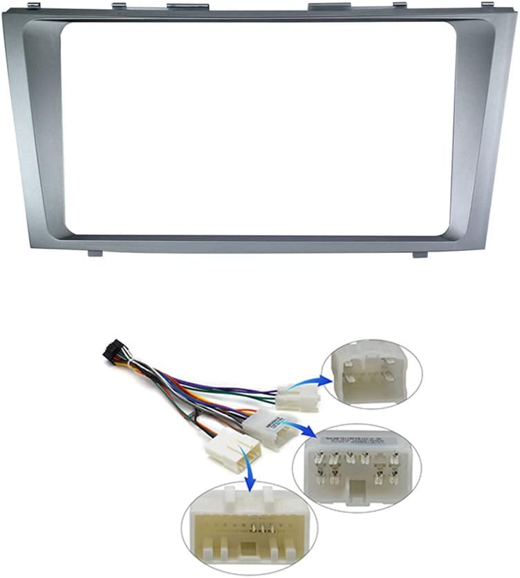 9inch 2DIN Installation Dash Kit fits for Toyota Camry 2007-2011 Aftermarket Android Car Radio Stereo Mounting Fascia Panel
