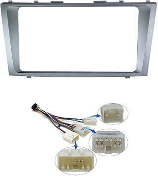 9inch 2DIN Installation Dash Kit fits for Toyota Camry 2007-2011 Aftermarket Android Car Radio Stereo Mounting Fascia Panel