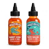 Wild Buds Kids Sauce Variety Pack - Taco Salsa & Sweet Chili - 11.2oz 2Pk