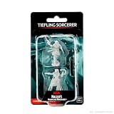 Tiefling Sorcerer Female Nozurs Marvelous Miniatures D&D Unpainted Miniatures WizKids