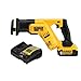 DEWALT 20V MAX Cordless Reciprocating Saw Kit, 5 Amp-Hour Battery (DCS387P1)